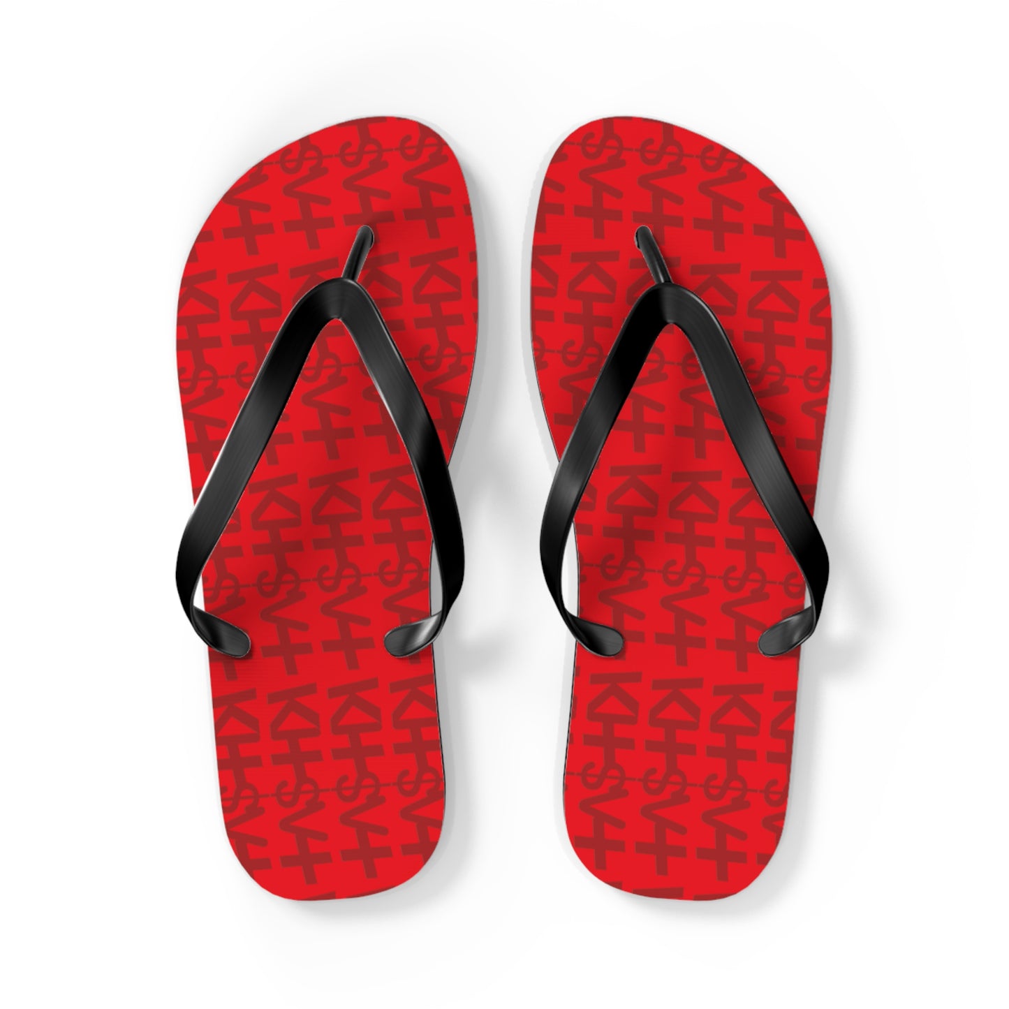 OG RED TASTIK727 Flip Flops for Casual Summer Vibes