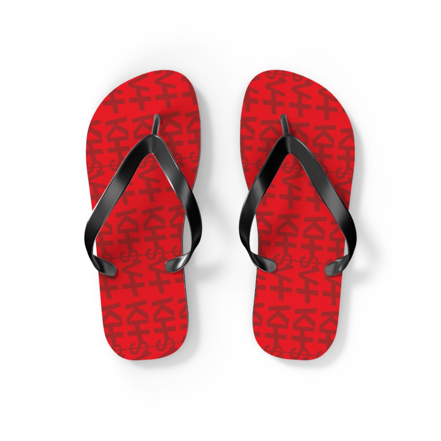 OG RED TASTIK727 Flip Flops for Casual Summer Vibes